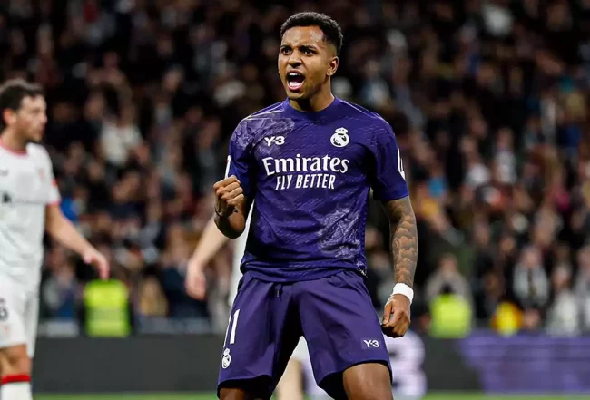 रियल म्याड्रिडको जितमा रोड्रीगोको दुई गोल