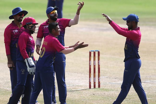 ओमानलाई हराउँदै युएई एसिया कपमा छनोट