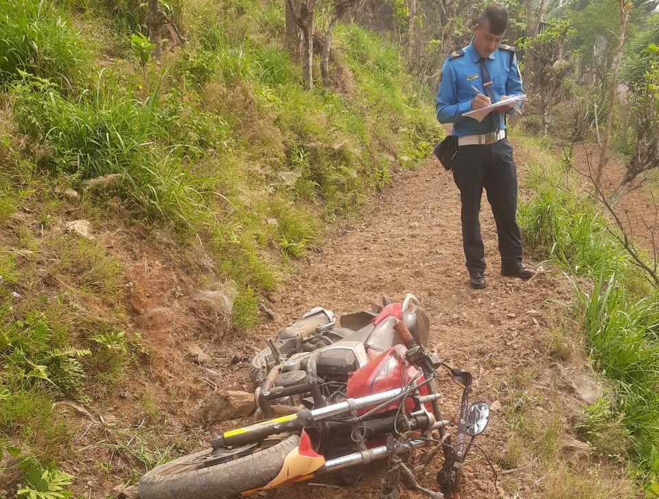 दुर्घटनामा श्रीमानको मृत्यु, श्रीमती गम्भीर घाइते