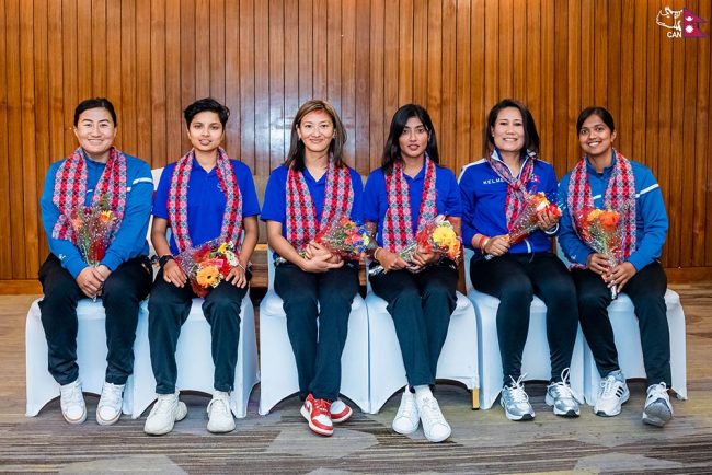 ६ नेपाली महिला क्रिकेट खेलाडी मलेसिया प्रस्थान