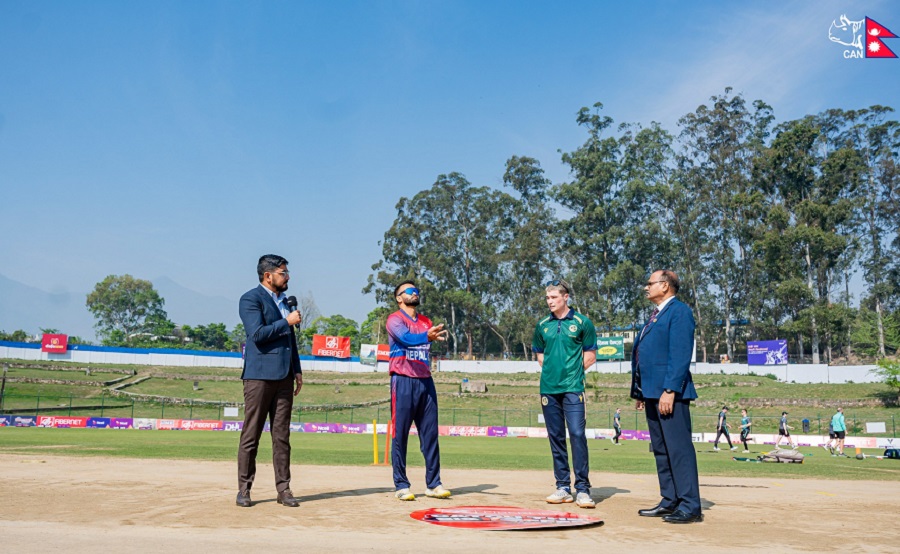 आयरल्याण्ड ‘ए’विरुद्ध टस हारेर बलिङ गर्दै नेपाल ‘ए’