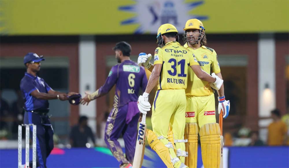 कोलकोतामाथि चेन्नईको सहज जित