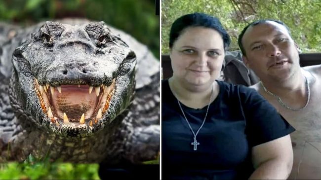 गोहीसँग लाठी लिएर लडिन् महिला, गोहीको मुखमा परिसकेका श्रीमानलाई जिउँदै निकालिन्