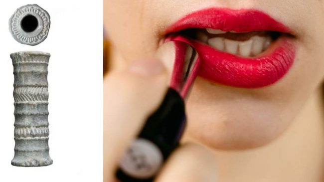 मेकअप गर्न प्रतिबन्ध लगाइएको देशमा विश्वकै पुरानो लिपस्टिक भेटियो !