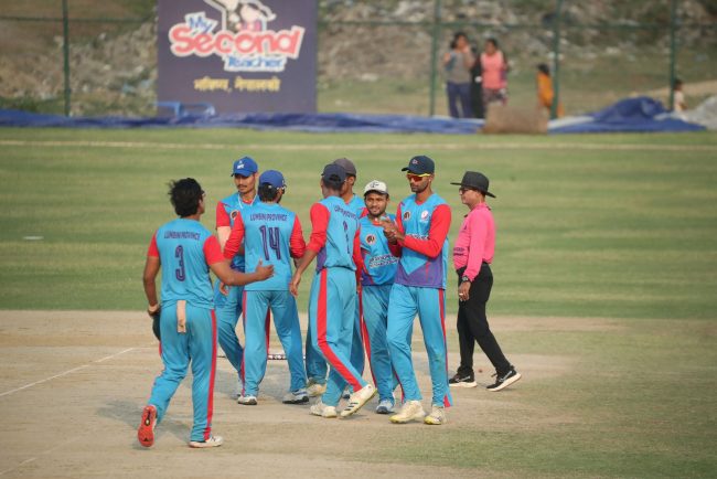 वीर गणेशमान सिंह राष्ट्रिय क्रिकेटको उपाधि लुम्बिनीलाई