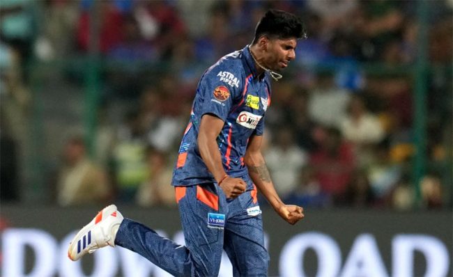 मयंकले फाले आइपिएलको यस सिजनकै तिब्र बल