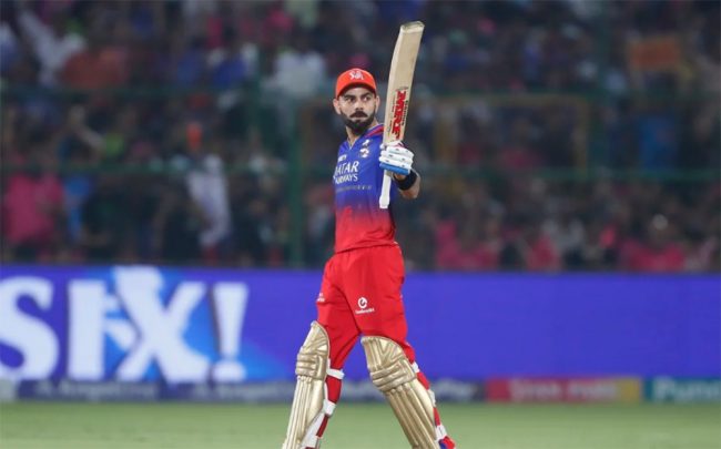 विराट कोहलीले बनाए यस आईपीएलको पहिलो शतक