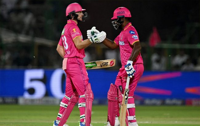 आइपिएलमा राजस्थानको लगातार चौथो जित
