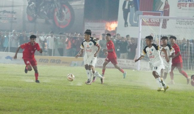 आयोजकलाई स्तब्ध पार्दै पुलिस सेमीफाइनलमा