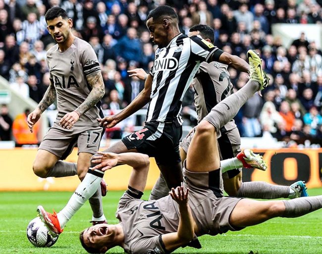 न्यूक्यासलसँग टोटनह्यामको लज्जास्पद हार