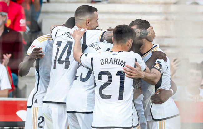 मल्लोर्कामाथि रियल म्याड्रिडको संघर्षपूर्ण जित