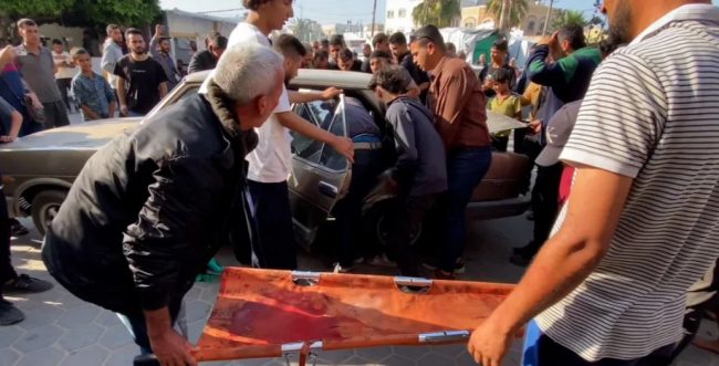 शरणार्थी शिविरमा इजरायली बमबारी, सात बालिकासहित १३ को मृत्यु