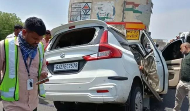 गुजरातमा भयानक सडक दुर्घटना, १० जनाको मृत्यु