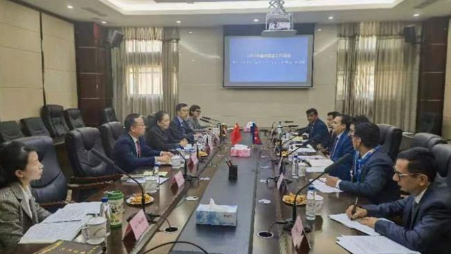 नेपाल–चीन सहायता परियोजनाको पहिलो बैठक सम्पन्न