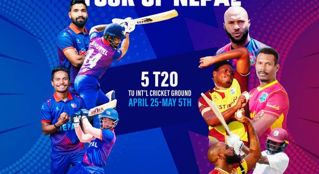 वेस्ट इण्डिज ए टिम नेपाल आउँदै
