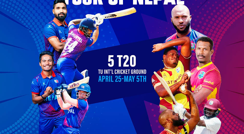 वेस्ट इण्डिज ए टिम नेपाल आउँदै