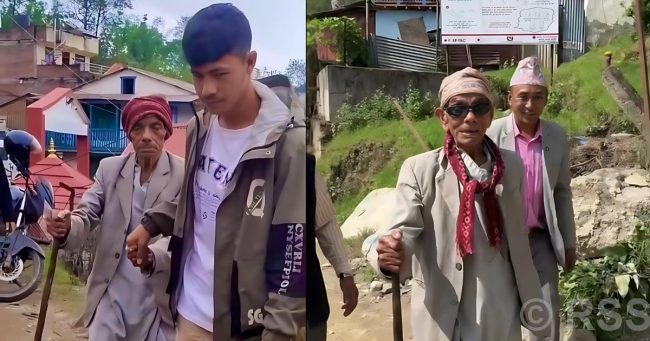 १०२ वर्षको उमेरमा सहरमान विश्वकर्माको आँखाको ज्योति फर्कियो