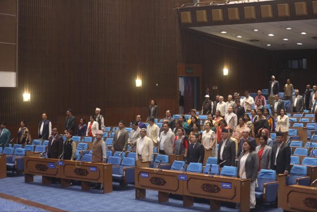 प्रतिनिधिसभामा आज पनि कांग्रेसको अवरोध, बैठक स्थगित