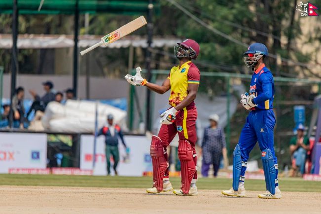 टी-२० शृङ्खलाको अन्तिम खेल आज नेपाल र वेस्ट इन्डिज ‘ए’ भिड्दै
