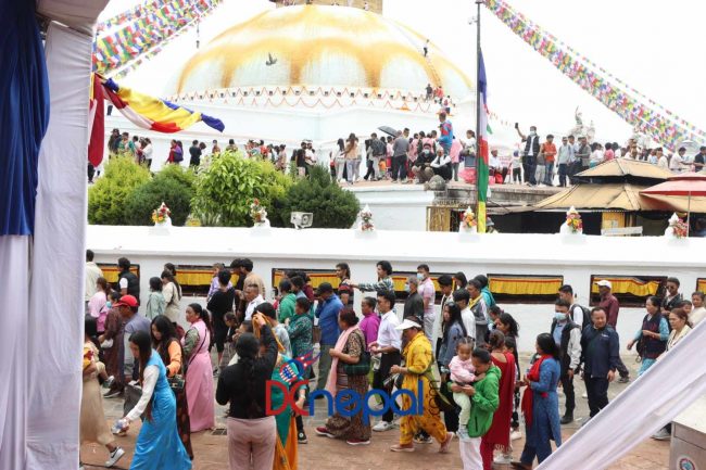 आज २५६८ औं बुद्ध जयन्ती, यस्तो देखियो बौद्ध परिसर (तस्बिरहरु)