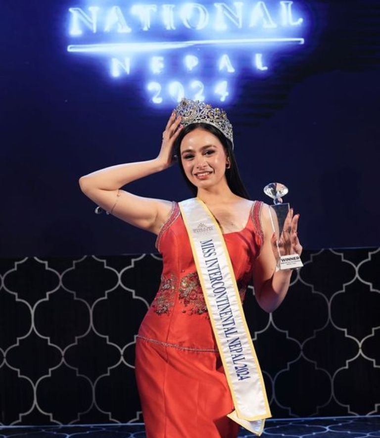 डा. आयुष्नोभाले जितिन् ‘मिस इन्टरकन्टिनेन्टल नेपाल’को ताज