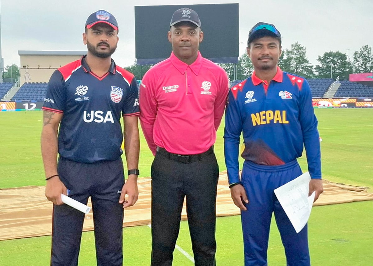 नेपाल र अमेरिकाबीचको अभ्यास खेल रद्द