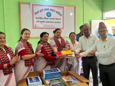 नेपाल प्रहरी श्रीमती संघद्वारा रौतहटमा छात्रवृत्ति वितरण