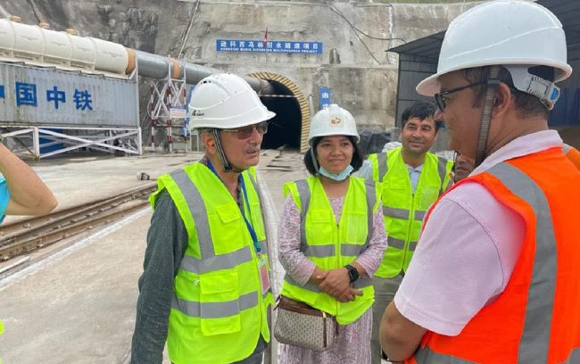 सुनकोशी डाइभर्सनको निरीक्षणपछि बाबुरामले भने- कृषिक्रान्ति नै समृद्धिको पहिलो आधार