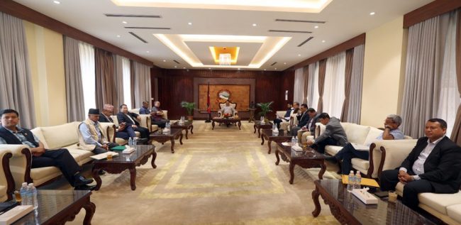 बालुवाटार बैठक : टीओआरको विषयमा कुरा मिलेन, साँझ फेरि बस्ने