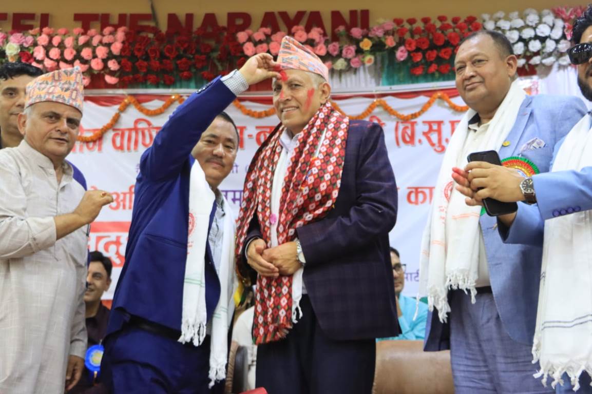 नवलपुर उद्योग वाणिज्य संघमा सापकोटा निर्वाचित