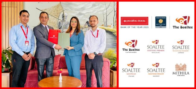 द सोल्टी होटेल ग्रुप र प्रभु बैंकबीच विशेष छुट सम्झौता