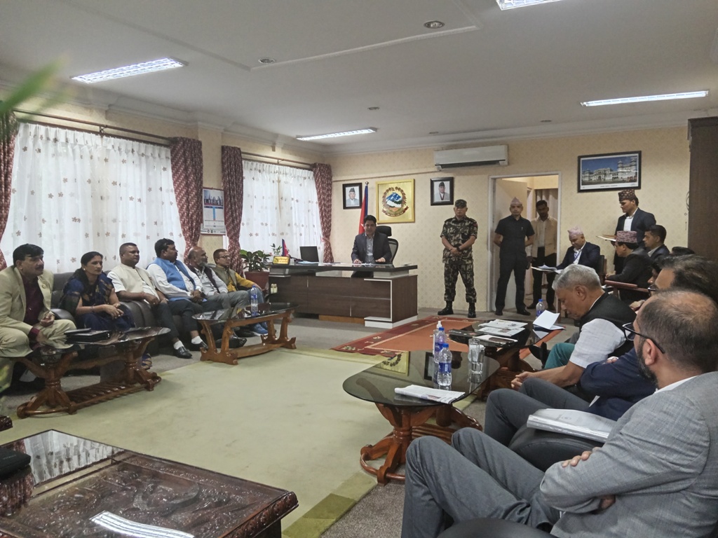 श्रीराम चिनी मिलको समस्या समाधान गर्न कार्यदल गठन