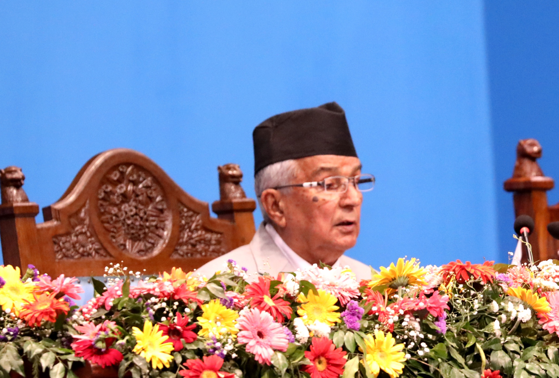 संघीय संसद्को संयुक्त बैठक बस्दै :राष्ट्रपतिले सरकारको नीति तथा कार्यक्रम प्रस्तुत गर्ने