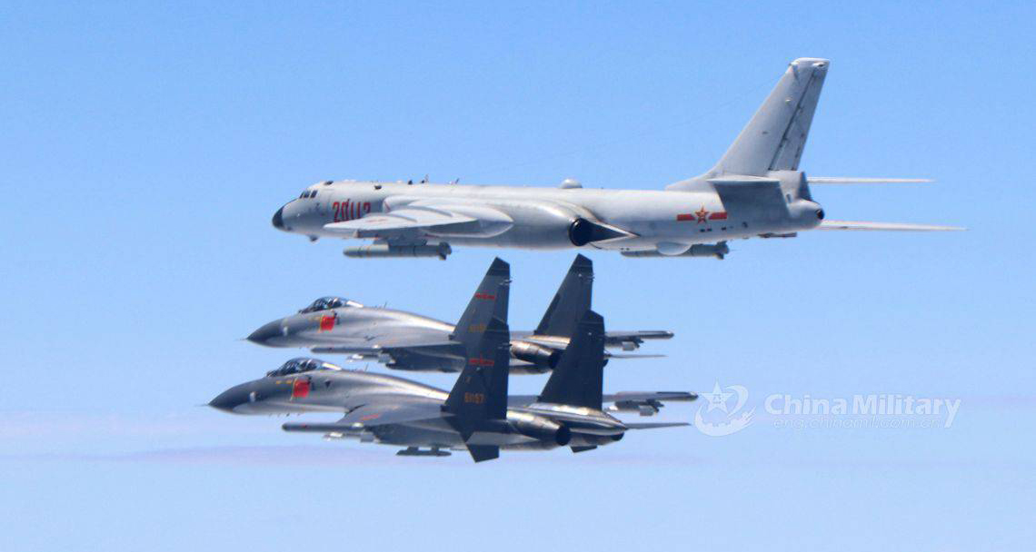 चीनद्वारा ४५ वटा विमान र ६ वटा नौसैनिक पानीजहाजद्वारा ताइवानको घेराबन्दी !