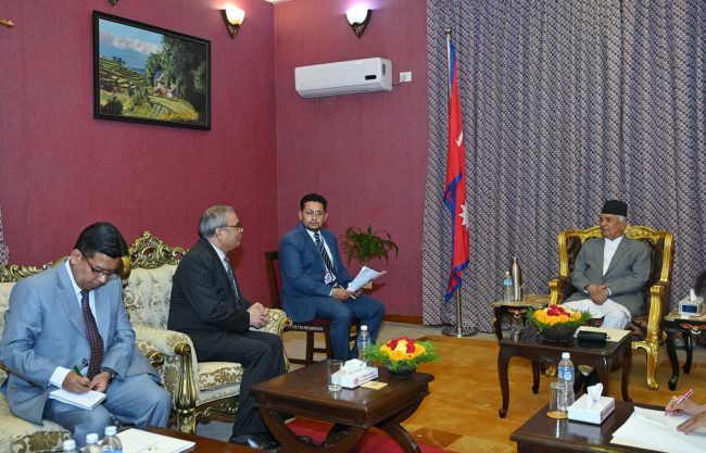 जलवायु परिवर्तन र हिमाल जोगाउने मुद्दालाई विमस्टेकले गम्भिरतापूर्वक लेओस्ः राष्ट्रपति