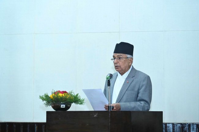 सुदृढ लोकतन्त्रका लागि स्वतन्त्र प्रेस अपरिहार्य : राष्ट्रपति पौडेल