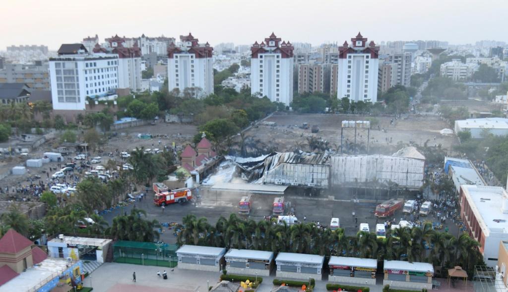 गुजरातको मनोरञ्जन पार्कमा भिषण आगलागीः मृत्यु हुनेको संख्या २४ पुग्यो