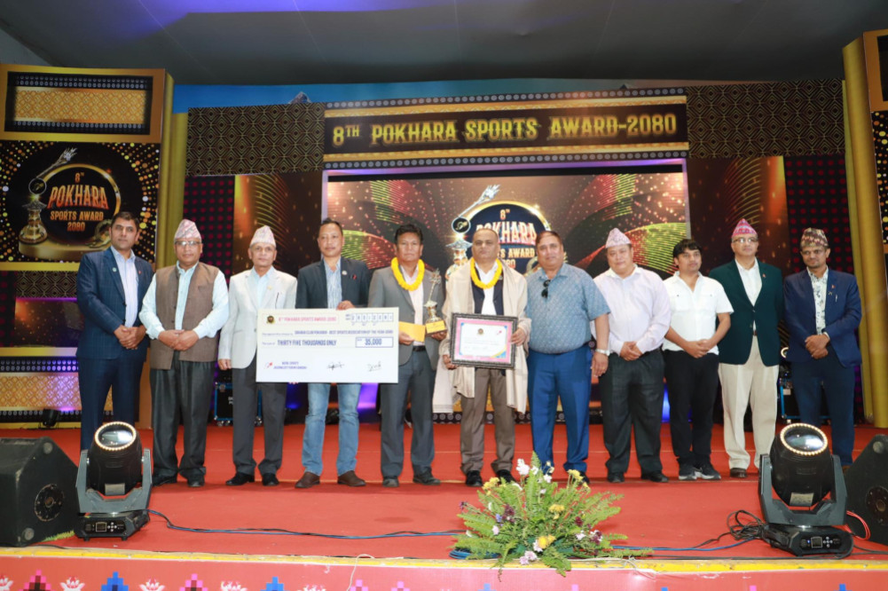 पोखरा स्पोर्ट्स अवार्ड: क्रिकेटका अर्जुन र तेक्वान्दोकी सुस्मिता उत्कृष्ट खेलाडी घोषित