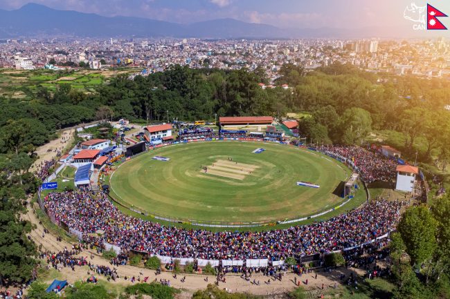 टियु क्रिकेट मैदानको स्तर उन्नति गर्ने सरकारको घोषणा