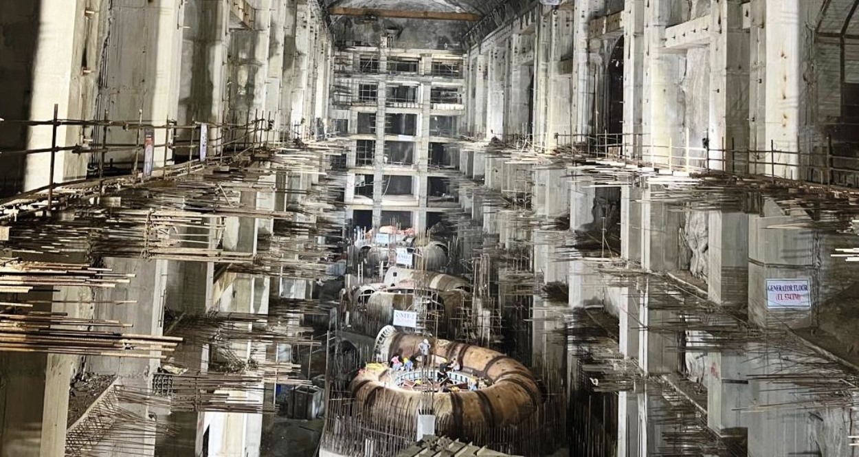 कहाँ पुग्यो अरुण-३ जलविद्युत् आयोजना निर्माण?