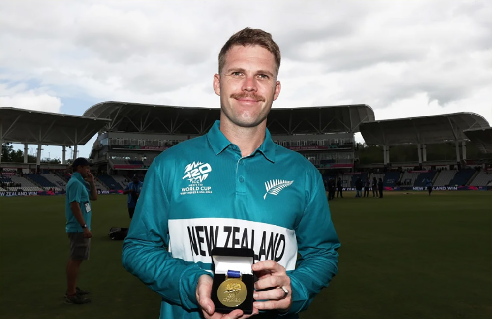 लुकी फर्गुसनको नयाँ कीर्तिमान: चारै ओभर मेडन