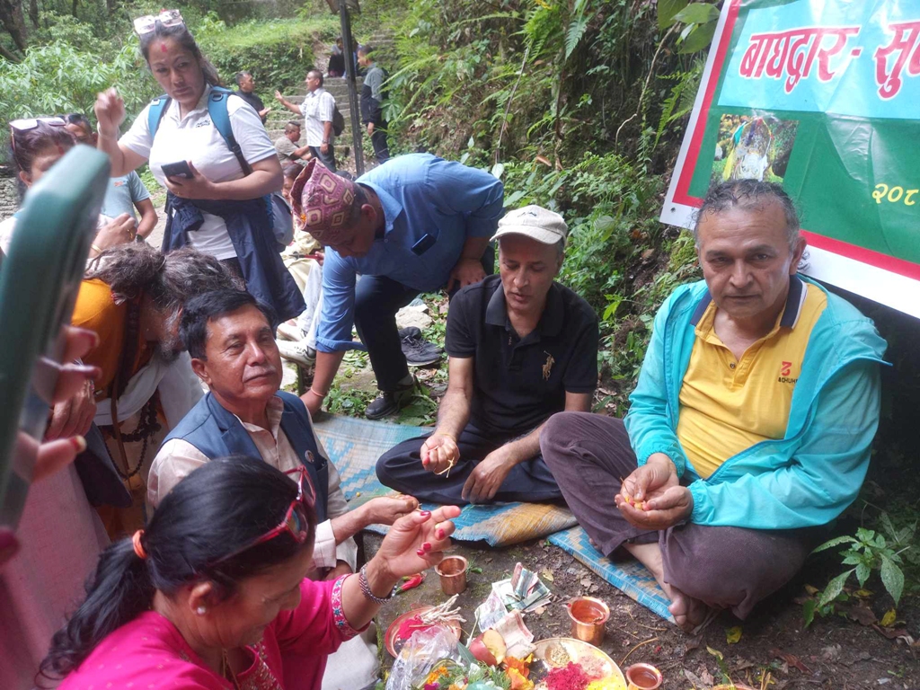 बागमती सफाइ सुरू भएको १२ वर्षपछि मुहानस्थलमा सफाइ