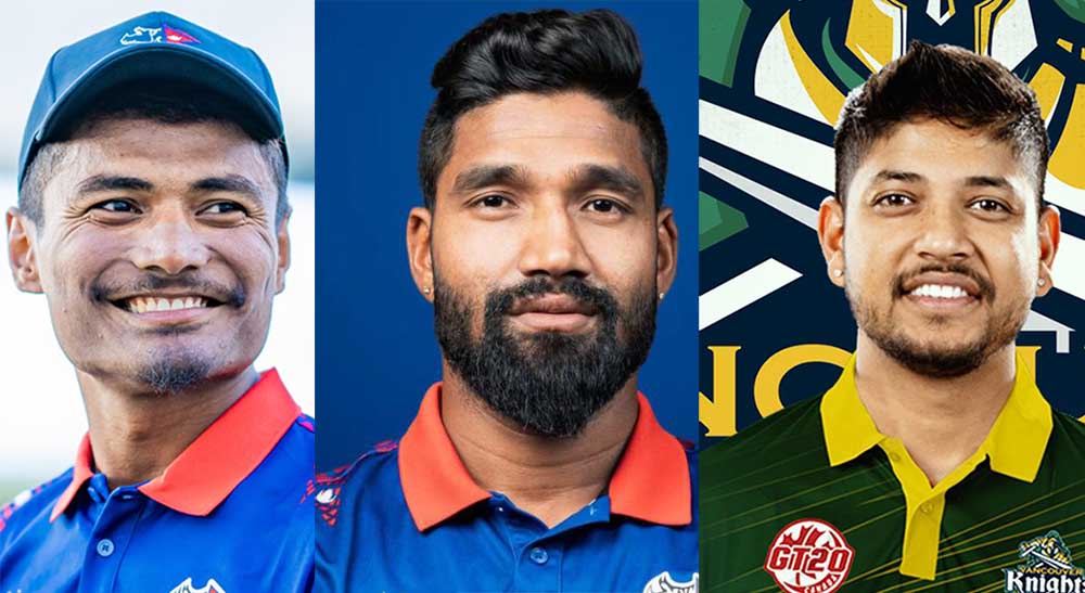 क्यानडामा हुने ग्लोबल टी-२० मा नेपालका तीन क्रिकेटर खेल्ने