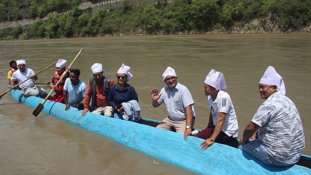 तेस्रो डुङ्गा दौड प्रतियोगितामा सुनसरी प्रथम