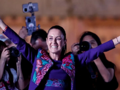 मेक्सिकोको पहिलो महिला राष्ट्रपतिमा क्लाउडिया शेनबाउम निर्वाचित
