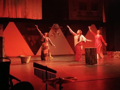शिल्पीमा जीवित देवी कुमारीमा आधारित नाटक ‘अग्निचक्षु’ मञ्चन शुरु