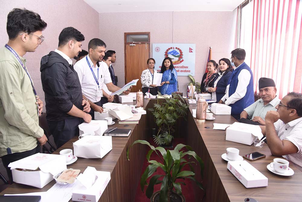 काठमाडौं महानगर भित्र रंगीचंगी बत्तीको प्रयोग हटाउन सुझाव