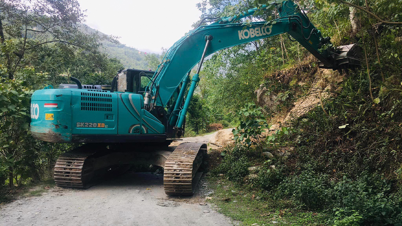 हाँडेभिर–बगरफाँट–भकिम्ली कृषि सडकको स्तरोन्नति