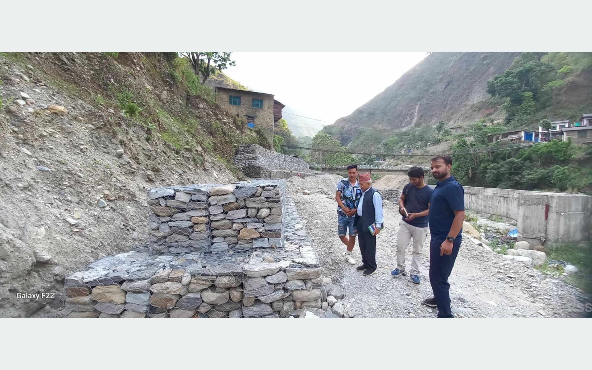 गण्डकीमा भू-क्षय रोक्न १६६ योजना निर्माण