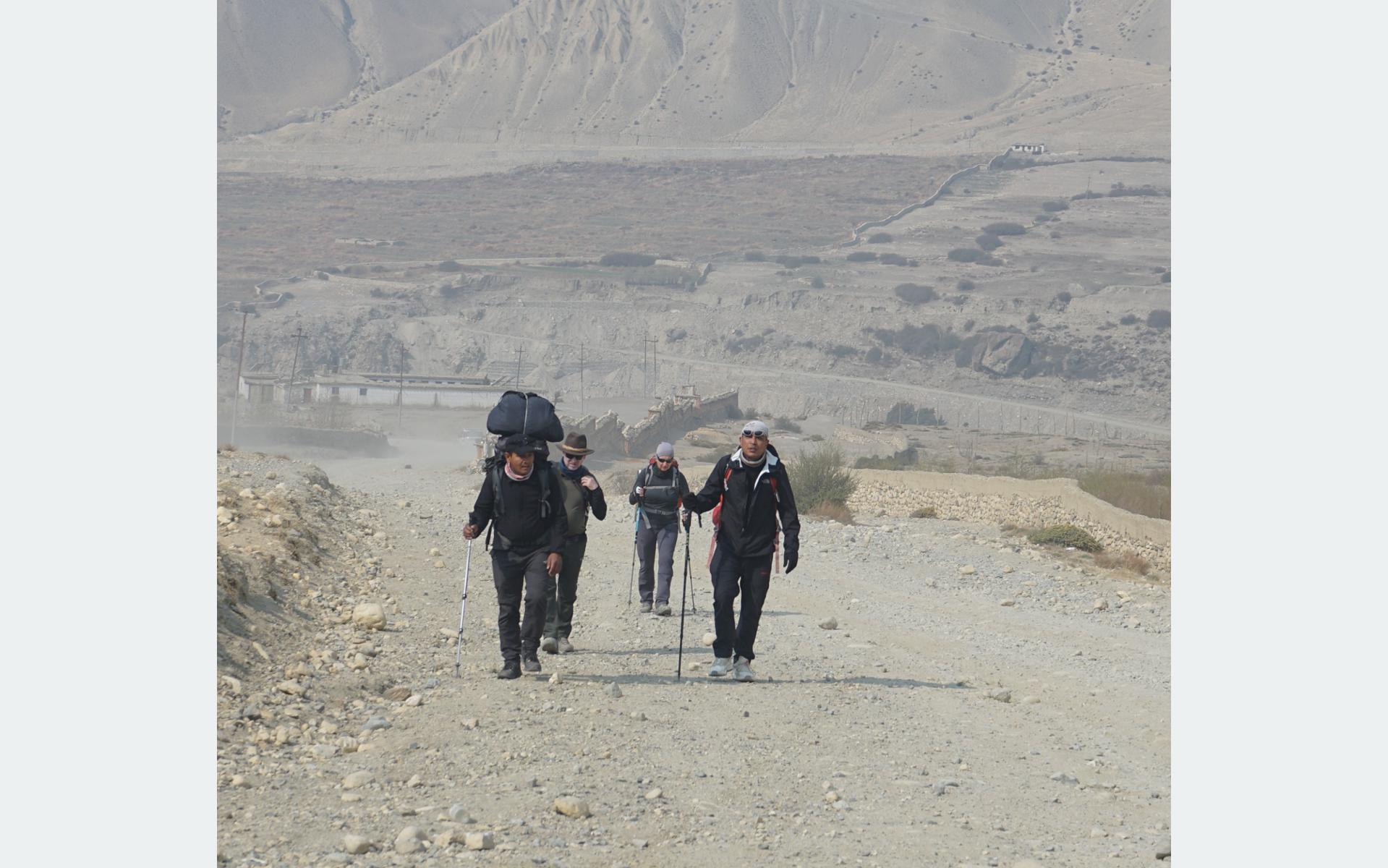 मुस्ताङका ६ स्थानमा पर्यटन पूर्वाधार निर्माण